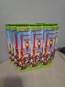 Kids Toothbrush Firefly Sonic Marvel Avengers Antibacterial Cover (30pack) NEW - Picture 1 of 6