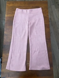 Womens Plus Rose Corduroys Elastic Pull On Wide Leg Waist 36in Preown - Picture 1 of 13