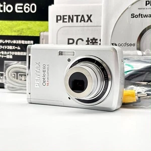 Fotocamera digitale compatta PENTAX Optio E60 dal Giappone - Foto 1 di 10