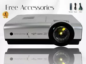 DLP Projector 2,500 Lumens 3D Ready Supports 4K Input HDMI USB + 1 Year Warranty - Picture 1 of 19