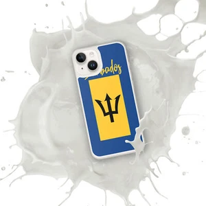 Barbados Flag iPhone Case - Picture 1 of 25