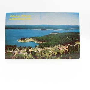 Lakeview Arkansas~Aerial Bull Shoals Lake Near Dam~Kobert posted 1964 Postcard - Picture 1 of 2