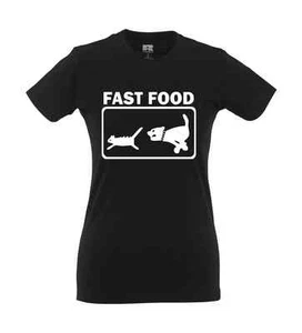 Fast Food Girlie Shirt - Picture 1 of 4