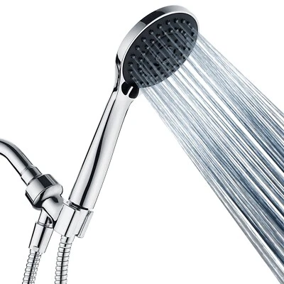 New 5 Spray Settings Handheld Shower Head Kit with 60" Hose PSS5470-91 - Image 1 of 4