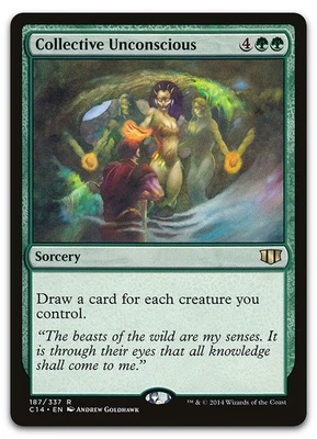 Collective Unconscious #187 (NM) Commander 2014 C14 Magic MTG - Image 1 of 2