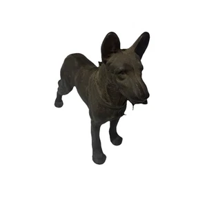 Vintage German Shepherd Door Stop Cast Iron 1930 Great Condition Possible Hubley - Picture 1 of 10