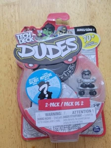  Spin Master Tech Deck Dudes 2 Pk Concrete Crew Curb Grind Minifigure Nuovo Raro - Foto 1 di 7