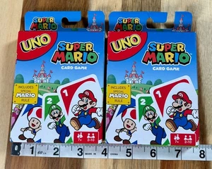 Juego de Cartas UNO - Edición Super Mario - 2016 Mattel Nintendo ¡Con Regla Especial Mario! - Imagen 1 de 5