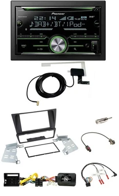 Pioneer CD USB Lenkrad Bluetooth 2DIN DAB Autoradio für BMW 3er E92 E93 E90 E91 - Bild 1 von 4