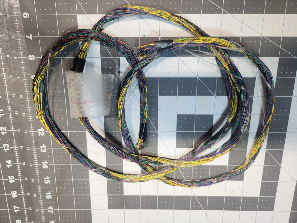 50 Strands Of 6 Ft 10 Inches Colorful Telephone Wire - Image 1 of 3