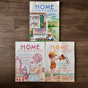 Mary Engelbreit’s Home Companion Magazine Lot of 3 2001 Paper Dolls Intact - Imagen 1 de 7