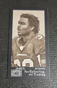 Edgerrin James 2008 Topps Mayo Cut Plug Mini Harvard Red Back /25 - Picture 1 of 5