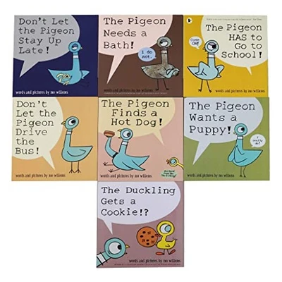 Mo Willems 9781 Don't Let the Pigeon Series 7 Books Collection Set b (Paperback) - Image 1 of 4