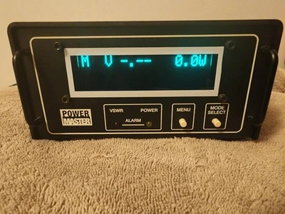 Array Solutions Powermaster Digital RF Power/ SWR meter HF Ham Radio Watt Meter - Image 1 of 4