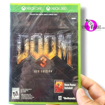Xbox One/360 DOOM 3 BFG Edition - NEW SEALED - Image 1 of 4