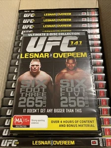 UFC 141: Lesnar vs. Overeem (2012, 2-Disc Set) New Sealed Region 4 Sports Dvd 📀 - Picture 1 of 3