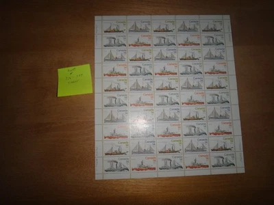 canada mint  sheet face value $7.00 scott#776-779 - Image 1 of 2