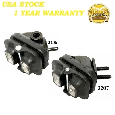 2 PIEZAS MONTAJE MOTOR DELANTERO IZQUIERDO Y DERECHO FORD F-150 2005-2008, LOBO 4,6 L y 5,4 L Foto 1 de 4