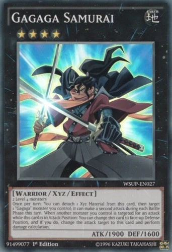 Gagaga Samurai - WSUP-EN027 - Super Rare - 1st Edition - Lightly Played - Image 1 of 1