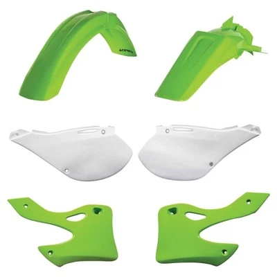 Kit de réplica de plástico Acerbis original para Kawasaki KX125 1999-2002 Foto 1 de 2