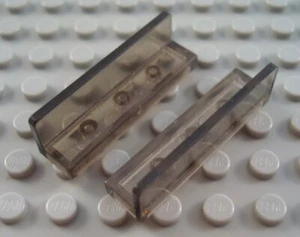 LEGO Lot of 2 Translucent Black 1x4x1 Wall Panels - Picture 1 of 1