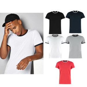 Kustom Kit moda ajustable anillo tee kk508 - hombre de trabajo ropa corta de la - Imagen 1 de 9