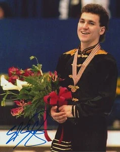 ELVIS STOJKO SIGNIERT EISKUNSTLAUF 8X10 FOTO 5 - Bild 1 von 1
