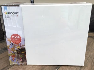 Kingart 11” x 14” Stretched Canvas-Set of 8 - Picture 1 of 3