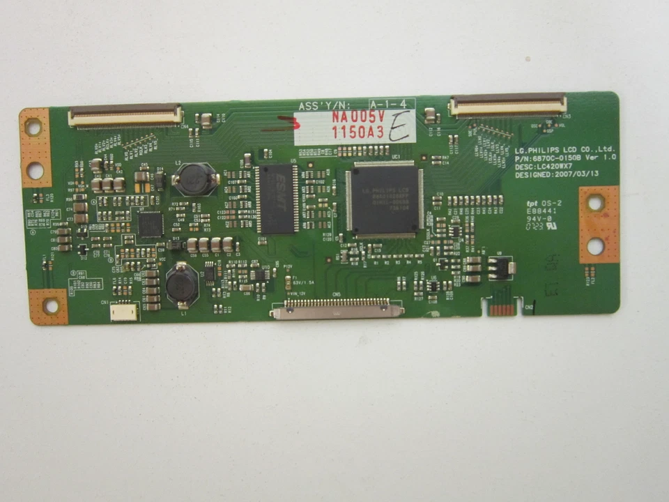 Placa T-Con Philips 42PFL5332D/37 Vizio Polaroid (6870C-0150B) 6871L-1150A Foto 1 de 2