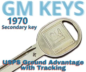 1970 GMC Chevy Pontiac Buick Cadillac Oldsmobile Cut to Code Key 2H00-3H99 - Bild 1 von 1
