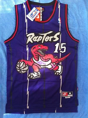 Canotta nba basket maglia Vince Carter jersey Toronto Raptors S/M/L/XL/XXL New
