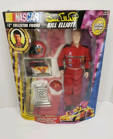NASCAR 12" Collector Figure Bill Elliott Special Edition Cover