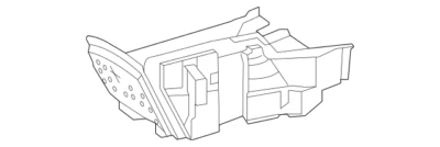 Cubierta de piso delantero Mercedes Benz GLK 350 GLK 250 2013-2015 OE 20468088409G07 Foto 1 de 3