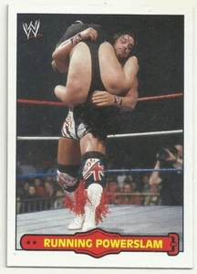 2012 WWE HERITAGE - RINGSIDE ACTION - BRITISH BULLDOG - RUNNING POWERSLAM - #12 - Picture 1 of 1