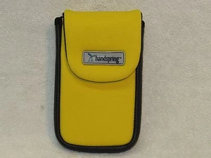 Yellow Pouch Sports Gym Case for phone or device universal clip NEW HANDSPRING  - Picture 1 of 9