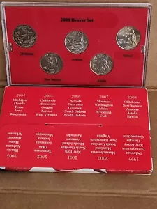 2008 Denver Mint Edition State Quarter Collection - Picture 1 of 3