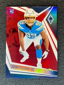 2019 Phenix Red Jerry Tillery Rookie Card LA Chargers - Picture 1 of 3