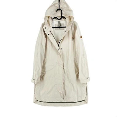 Camel Active Gris Claro Capucha Chaqueta Lluvia Talla Eu 34 GB 6 US 4 - Imagen 1 de 4