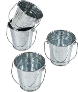 Mini Metalleimer (12er-Pack) 2,5 Zoll - Bild 1 von 6