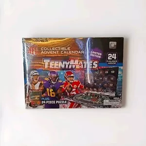 2024 NFL TeenyMates Collectible Advent Calendar LIMITED EDITION NEW SEALED - Picture 1 of 2