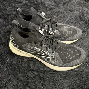 Brooks Scarpe Donna Taglia 11 B Nero Stealth Fit Levitate 5 Corsa Allenamento - Foto 1 di 10