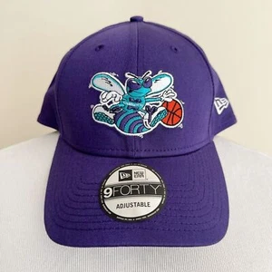 New Era Charlotte Hornets Snapback Hat Mens Womens 1994-97 Uniform HWC Purple - Picture 1 of 9