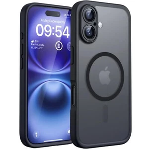 Neu! TOCOL Magnetic for iPhone 16 Case Upgraded Full Camera Protection6.1"-Black - Bild 1 von 6