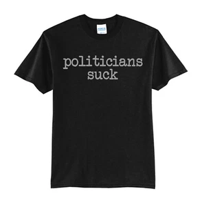 CAMISETA POLÍTICA CHUPA - NEGRA - ESTAMPADO GRIS - NUEVA TODAS LAS TALLAS - GRAN IDEA DE REGALO - EE. UU. - 2024 - Imagen 1 de 1