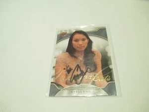 2009 Upper Deck Evelyn Ng Prominent Cuts Autographed Poker Card COA - Picture 1 of 2
