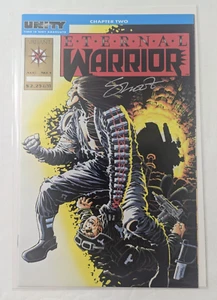 ETERNAL WARRIOR #1 - Gold Variant (Flat) Valiant - Signed by Jim Shooter VF/NM - Bild 1 von 11