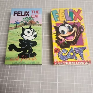Pair of Felix The Cat VHS Tapes Great Condition - Picture 1 of 2