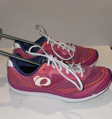 Женские розовые туфли Pearl Izumi E:Motion Road N2 v3 размер 7,5 - Изображение 1 из 4