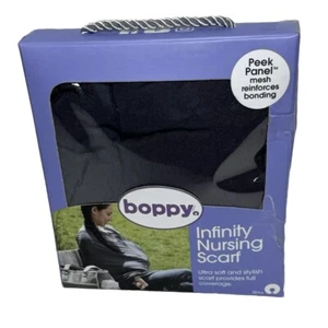 Boppy Infinity Nursing Scarf Peek Panel Mesh Reinforces Bonding NEW - Picture 1 of 2