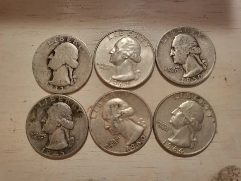 lot of silver quarters Cover